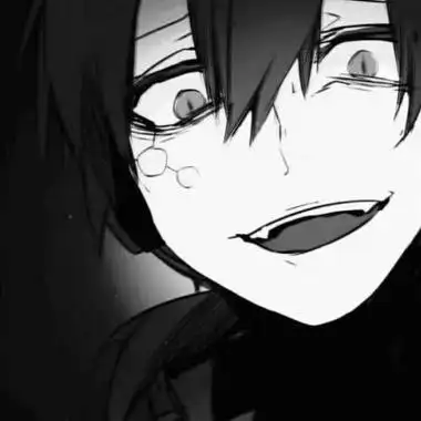 颓废比较丧系男生头像动漫黑白图片大全