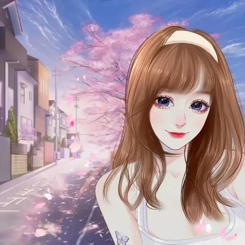 动漫简笔画头像,最近很火的手绘头像女素描 - 头像女 - 小玲儿手绘