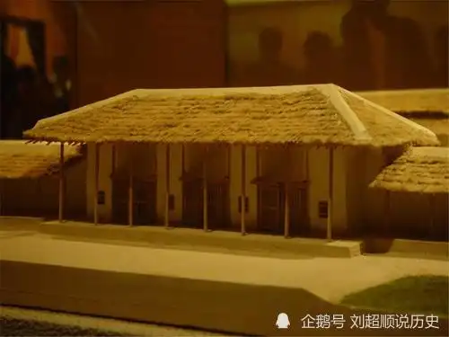 二里头夏朝宫殿复原图