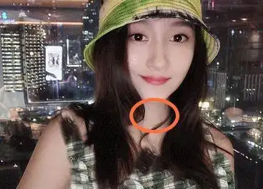 关晓彤的"锁中痣"火了,看清位置后,网友:给鹿晗省钱了!