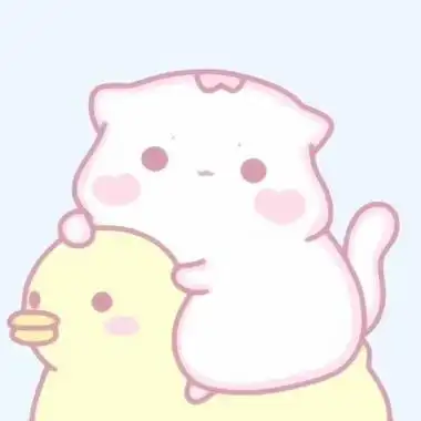 情侣卡通头像超萌一对可爱搞怪