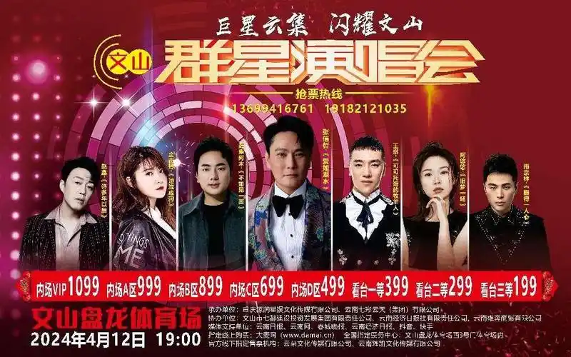 群星演唱会海报