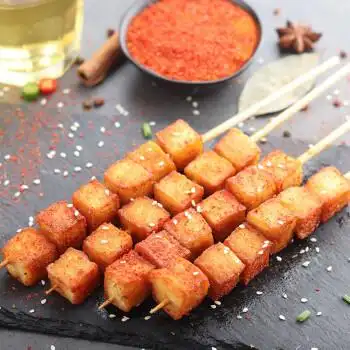 【精选好物】鱼豆腐串烧烤火锅食材油炸小吃半成品商用家用 鱼豆腐串