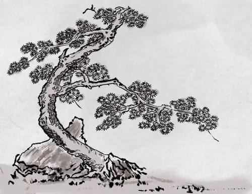 日常小练-水墨画