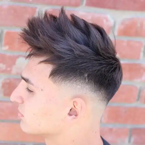 中年男士就应该剪渐变铲青的发型帅气有精神