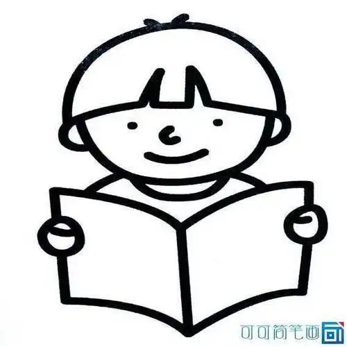 简笔画小学生脸部 简笔画图片大全-蒲城教育文学网