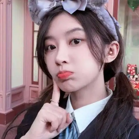 可爱少女头像真人女生