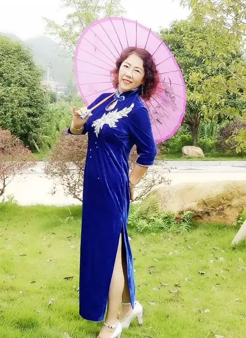 小花,武的美篇旗袍秀