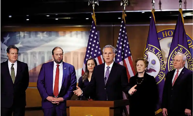 法新社【大公报讯】综合路透社,美联社报道:美国国会众议院共和党