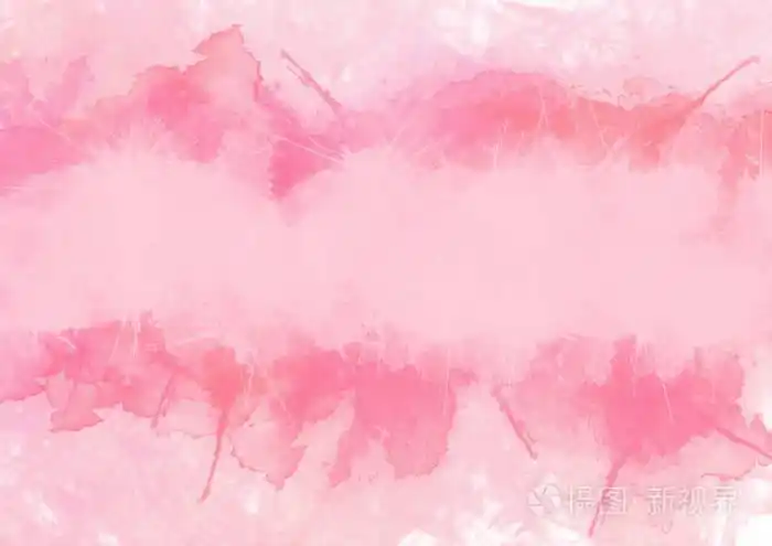 粉红色水彩背景-抽象纹理.芭蕾舞鞋颜色与空间为您自己的文本