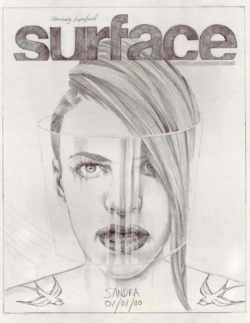 一组手绘的杂志封面 - ad518.com - 最设计