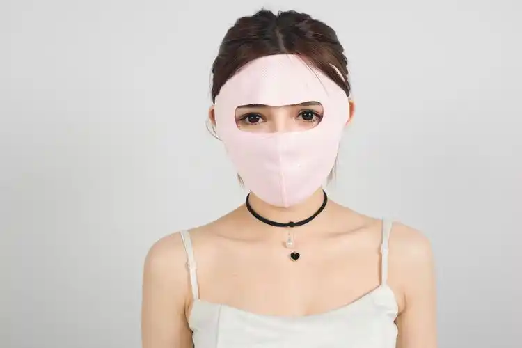 夏季女面膜口罩全脸冰丝棉薄透气面罩蒙面口罩遮阳骑行车防晒口罩