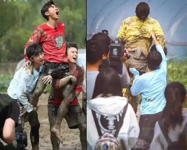 但是为了任务,要托起满身是泥的队友,他卷着袖子也要上:在《高能少年