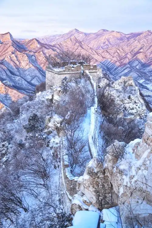 箭扣长城雪景