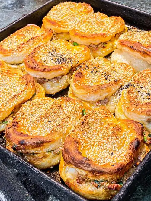 这个锅盔我一个礼拜可以吃5次60太好吃了60