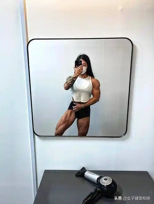 肉量充足的肌肉女,看久了感觉怪性感的,韩国健美大妞jung cho ri_流失