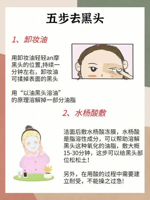 保姆级去黑头方法