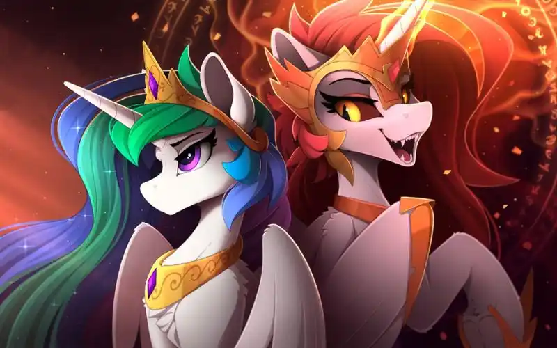 【mlp:fim】塞拉斯提亚(太阳/宇宙公主)美图#1_哔哩哔哩_bilibili