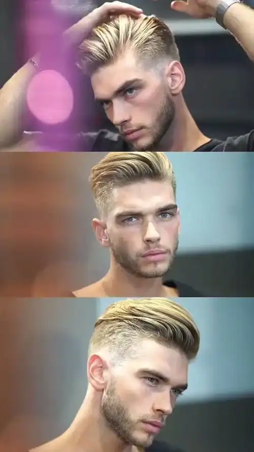 男士大背头发型没有最帅只有更帅