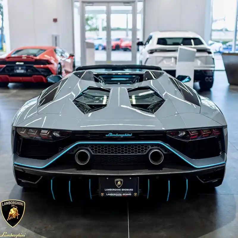 兰博基尼aventador 兰博基尼aventador lp780-4终极跑车 这令人惊叹的