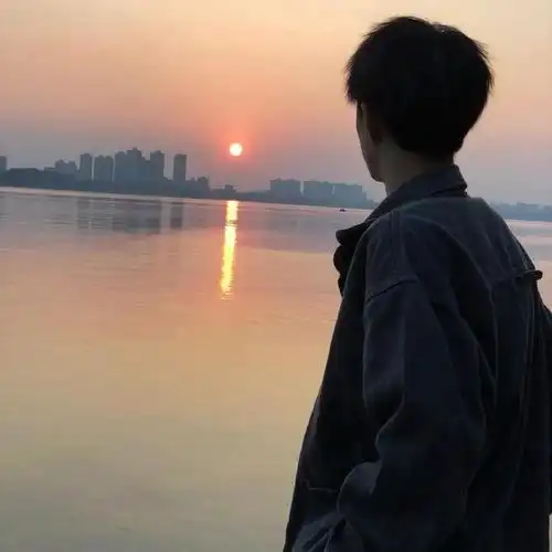 高质量背影男生头像