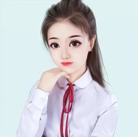 微信头像手绘图女孩 手绘头像图片大全 -【爱个性】