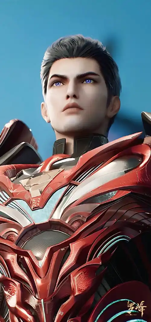 还原呀@吞噬星空动画官微罗峰 | 壁纸现在动画还没有还原真实罗峰战力