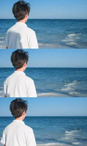 少年与海,清爽帅气的王俊凯