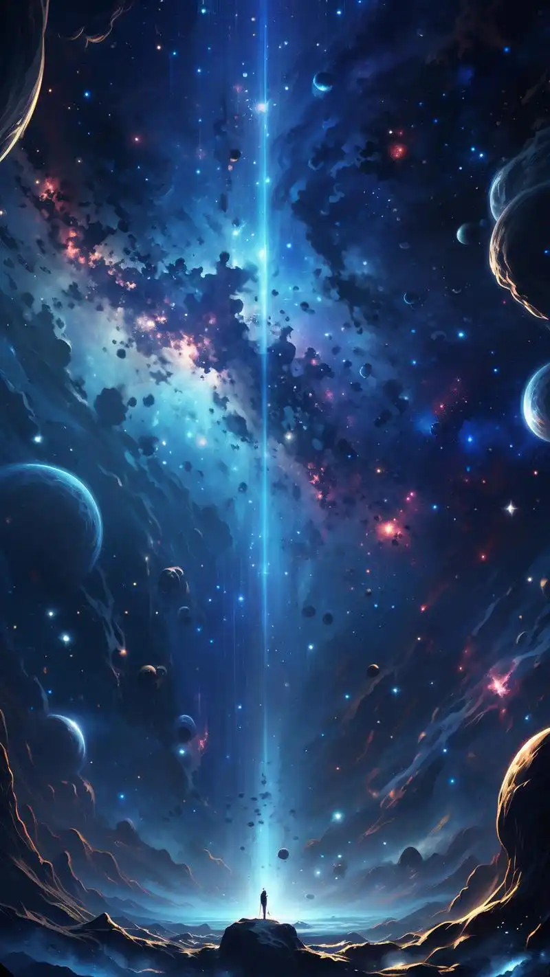 90 宝宝们,今天给你们带来一组绝美的高清星空壁纸!