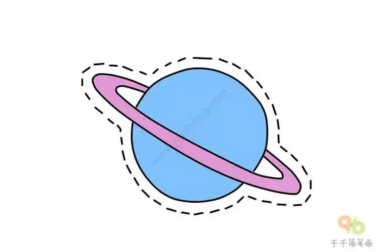 水星简笔画可爱