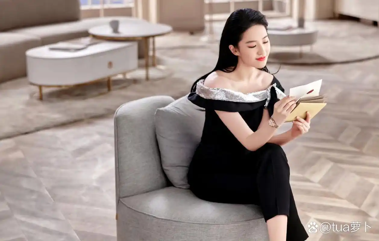 刘亦菲2021广告拍摄照片