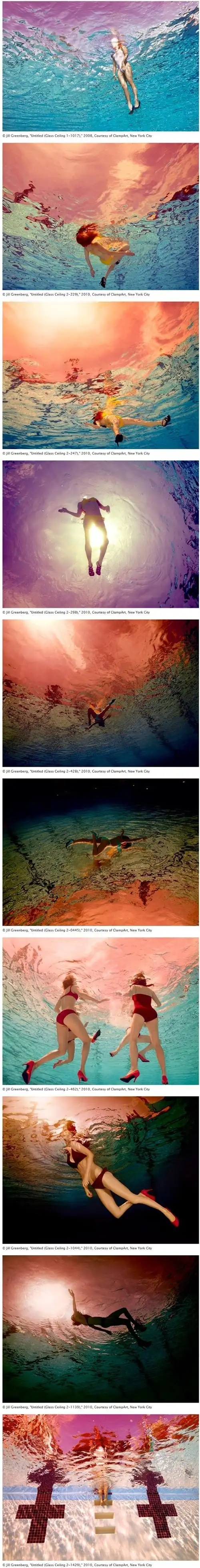 比基尼美女大秀身材 绝美水下摄影秀