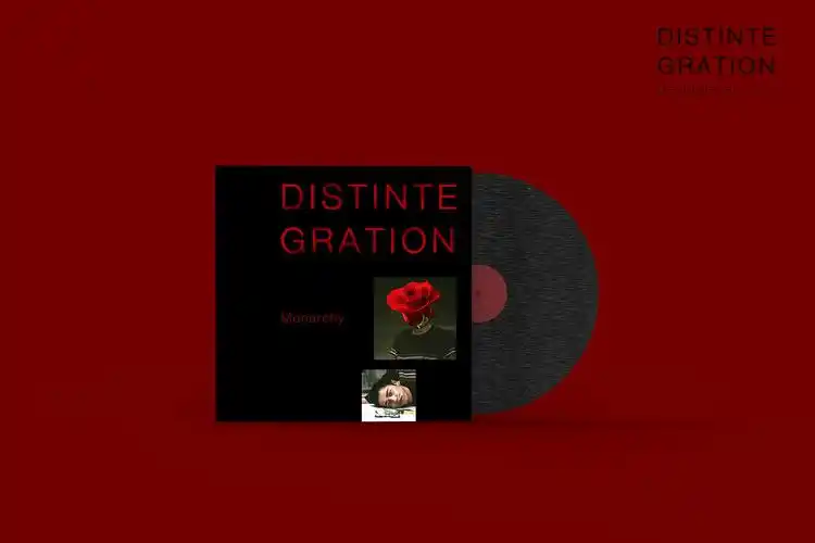 disintegration 唱片封面设计