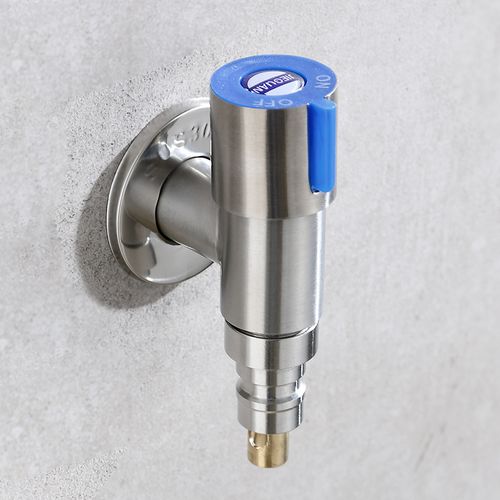 洗衣机水龙头自动止水4分接头专用不锈钢拖把池防洗衣机龙头