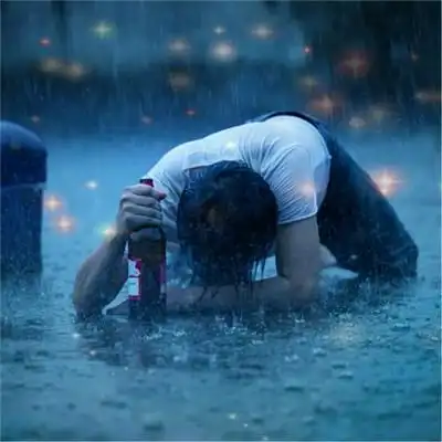 很孤独的头像男生