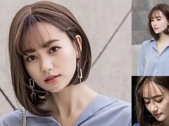 今年夏天"撩耳直发"美炸天了,时尚圈的人都剪了!_发型_刘海_头发