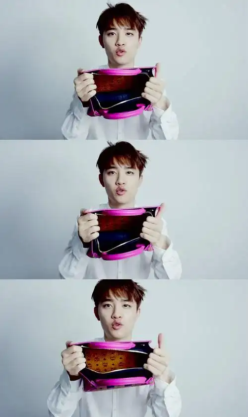 exo都暻秀韩国潮包mcm代言写真图 都暻秀写真美图