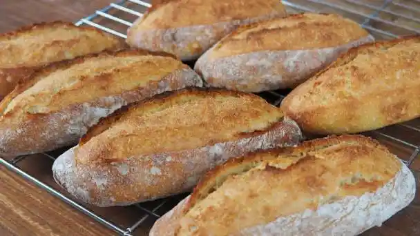 在家也能做出正宗的法式面包-法式短棍even的面包超话#家庭烘焙##法棍