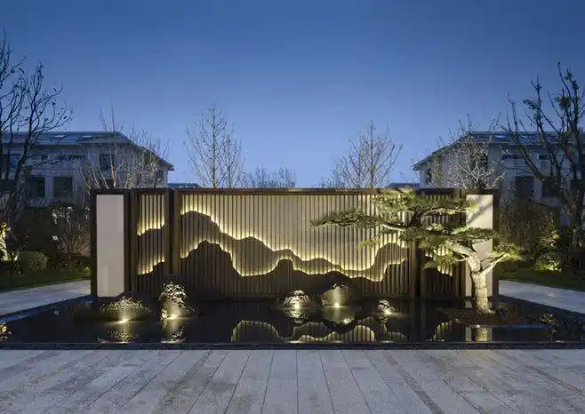 设计师设计景墙有什么用意?_空间_南园_视线