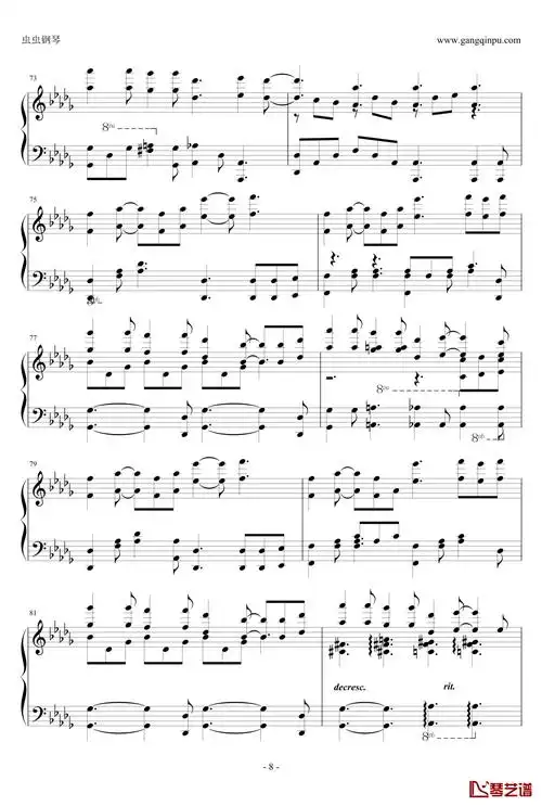 圣诞结钢琴谱英皇钢琴热恋系列版陈奕迅