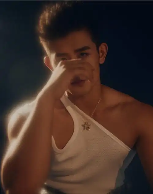 张鑫栋,也属于巩玺所说的,不笑很帅,一笑就暴露的男孩,不笑是型男,笑