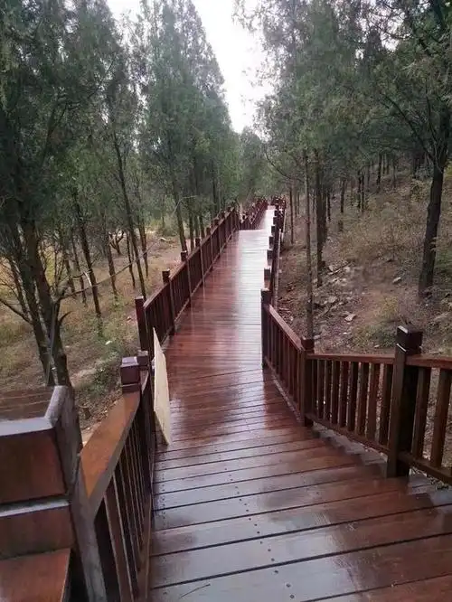 防腐木栈道工程是一种在户外环境中广泛应用的景观工程,它为人们提供