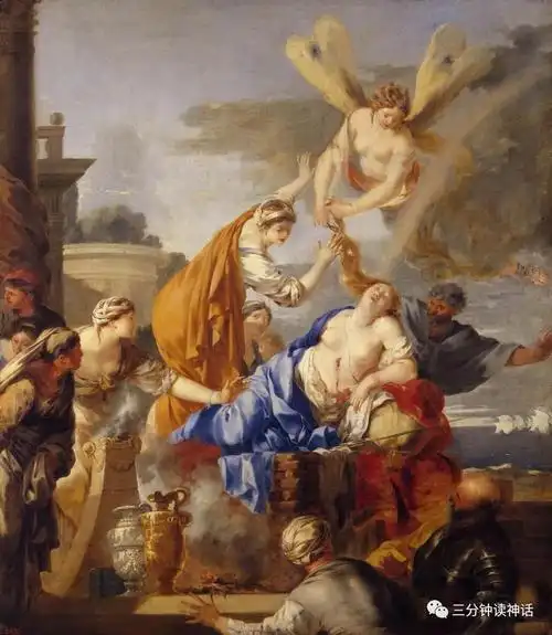 希腊神话中的众神信使彩虹女神伊利斯