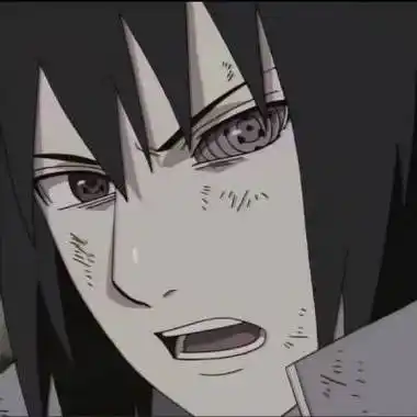 斑头像系列宇智波斑高清黑白头像