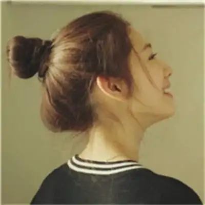 丸子头图片头像女生唯美清纯美丽女生可爱图片大全