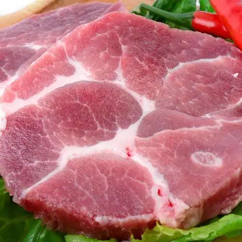 精制梅花肉卷300g肉片梅肉板油食用食品新鲜生猪肉