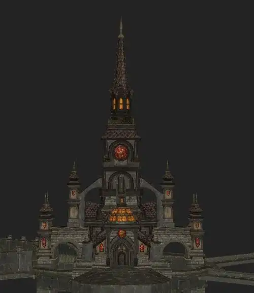 狼人城堡模型_建筑类模型_幻想_朱峰模型库