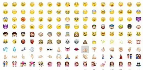 表情符号图案大全意思 对照表