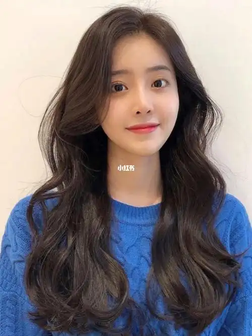 韩式温柔蓬松卷发气垫烫78中长烫发发型推荐