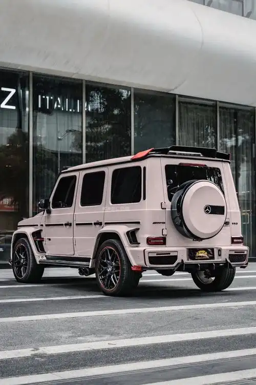 谁懂!大g改粉色也太好看了叭!_奔驰g级社区_易车社区